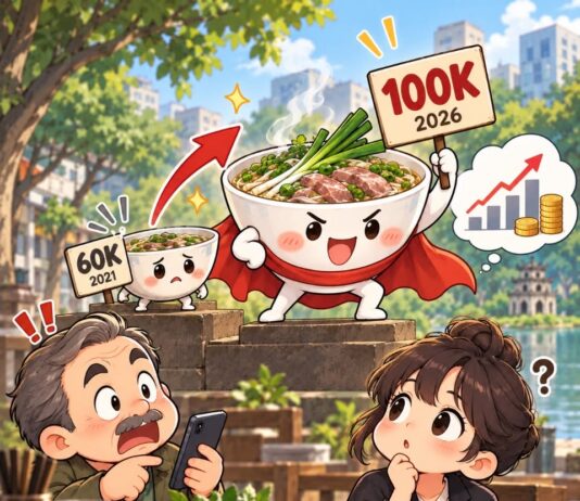 KHI BÁT PHỞ THÌN 100K VÔ TÌNH THÀNH “CHIẾN THẦN ĐẠI DIỆN CHO BIẾN ĐỘNG LẠM PHÁT” TRÊN MẠNG XÃ HỘI