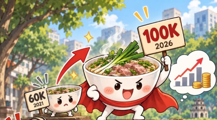 KHI BÁT PHỞ THÌN 100K VÔ TÌNH THÀNH “CHIẾN THẦN ĐẠI DIỆN CHO BIẾN ĐỘNG LẠM PHÁT” TRÊN MẠNG XÃ HỘI Cafe góc phố